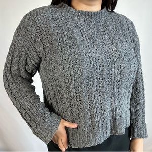 American Eagle Cable Knit Sweater